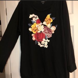 TORRID floral shirt